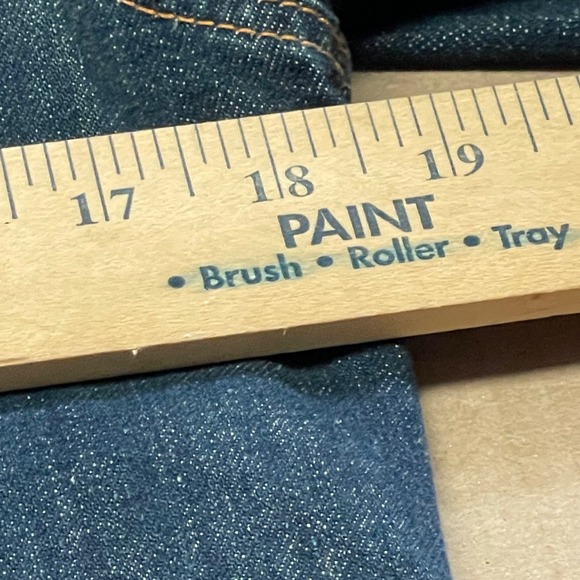 Vintage Custom Levi Strauss & Co. Trucker Dark Wash Jean Jacket Size 36 - Picture 8 of 12